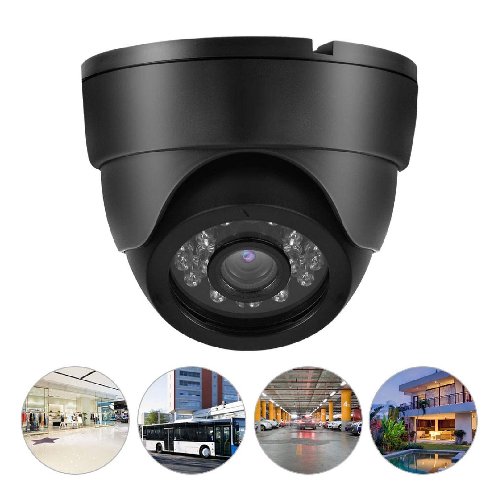 Amazon.co.jp: 防犯カメラ、耐久性のあるカメラ監視24赤外線720P赤外線